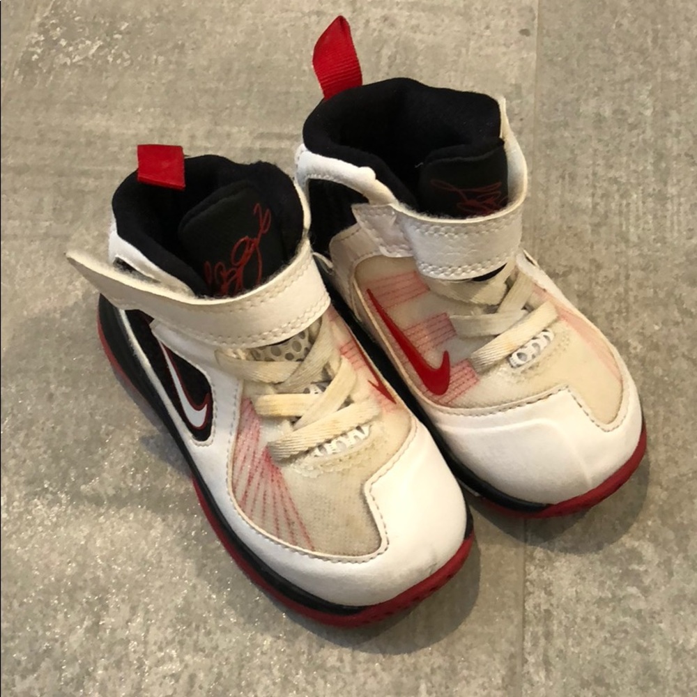 Toddler LeBron sneakers.